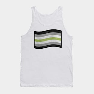 Foggy Agender Pride Flag Tank Top